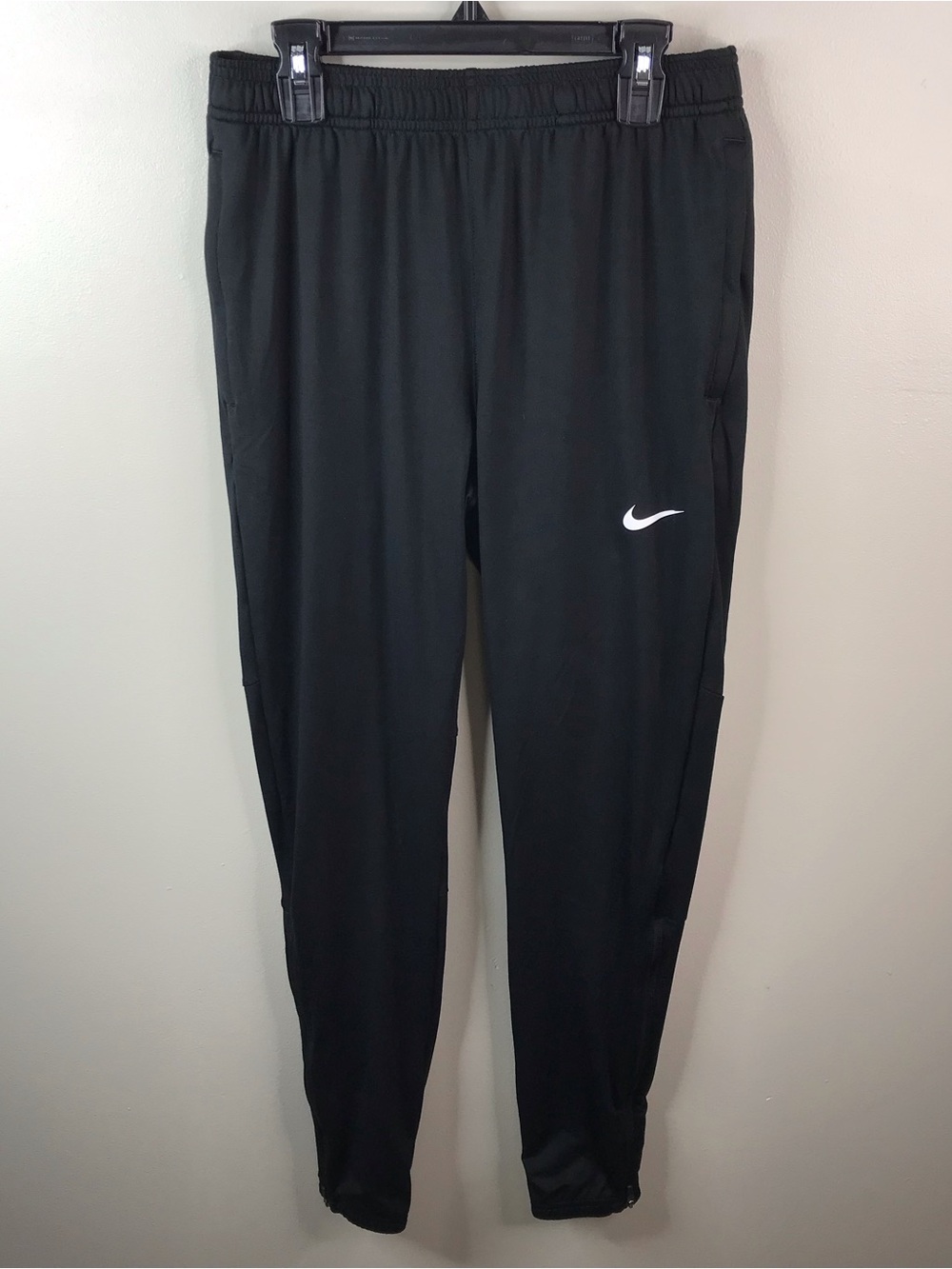 Nike Dri Fit Black Athletic Joggers Sz XS